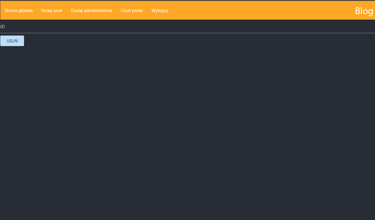Project screenshot