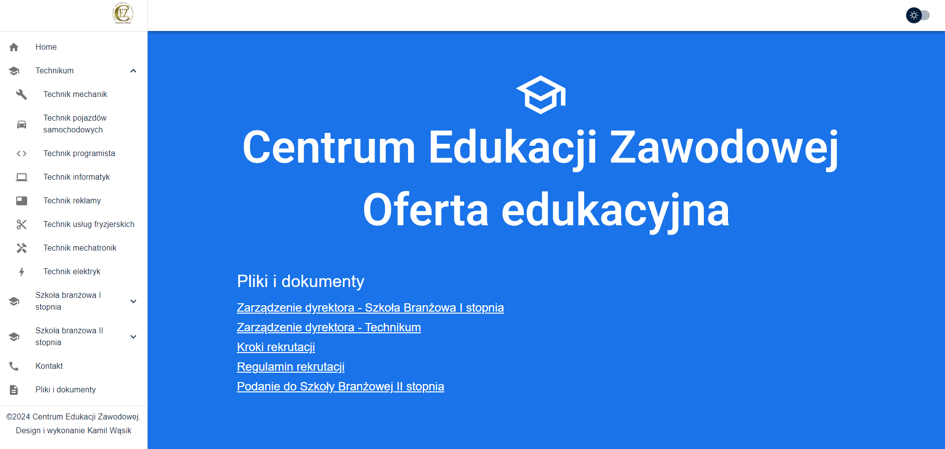 Project screenshot