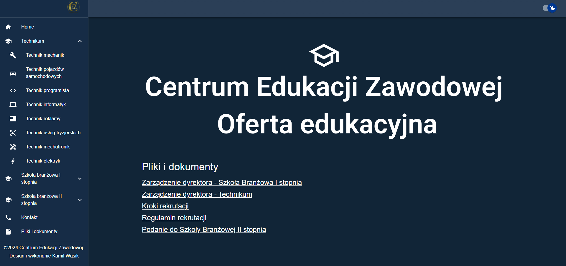Project screenshot