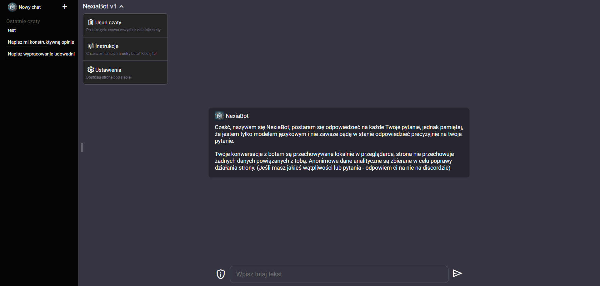 Project screenshot